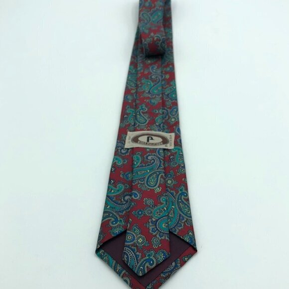 Bert Pulitzer Paisley Silk Tie - Picture 3 of 4